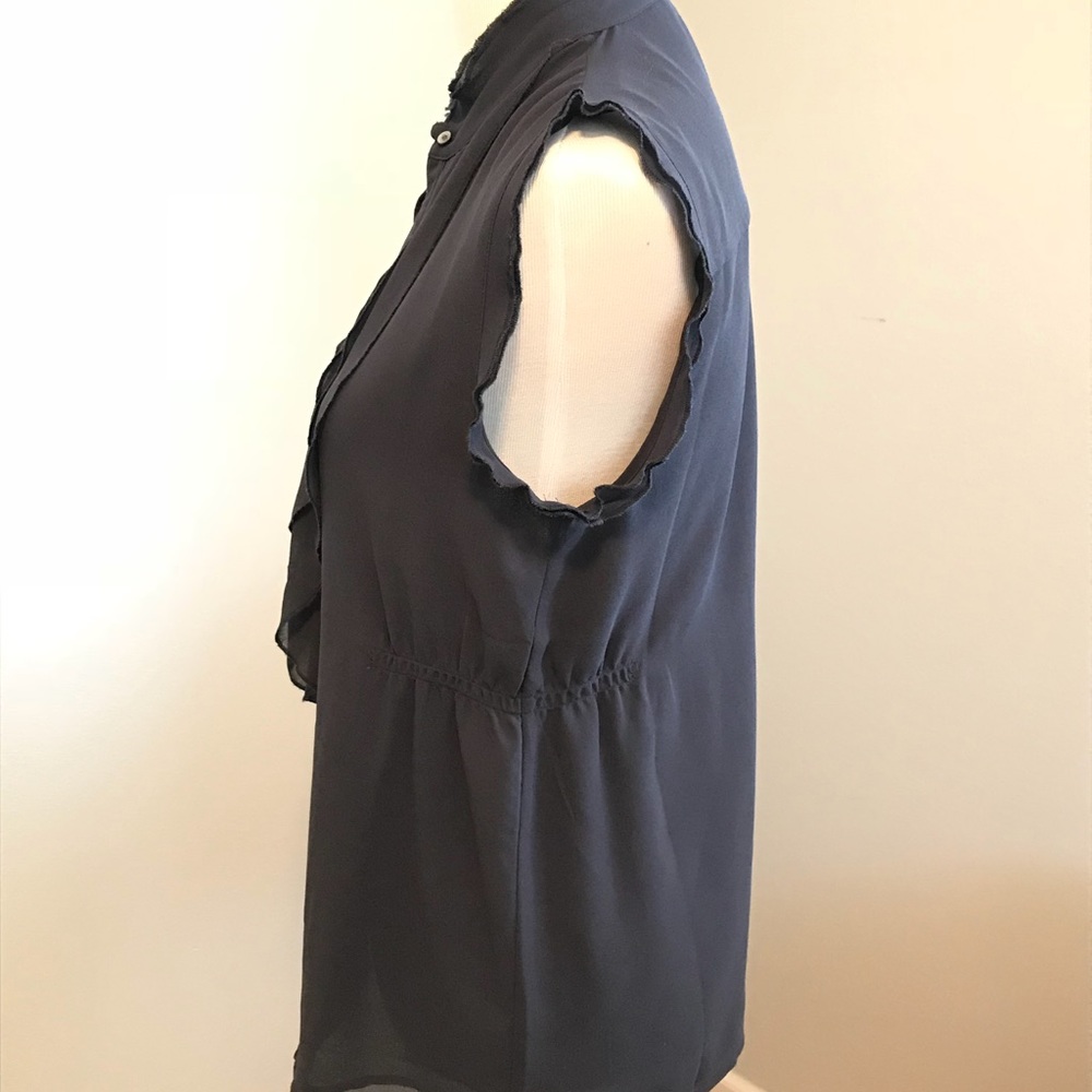 Calvin Klein Ruffle Top - Picture 3 of 5